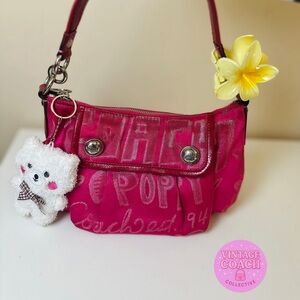 💖 Coach Poppy Pink Shoulder Bag 💖